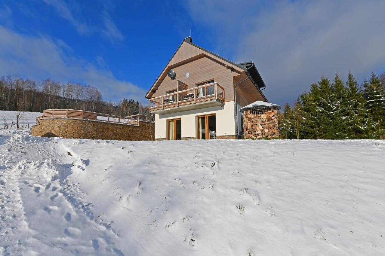 Apartmany Chata Vecernice Dolní Morava エクステリア 写真