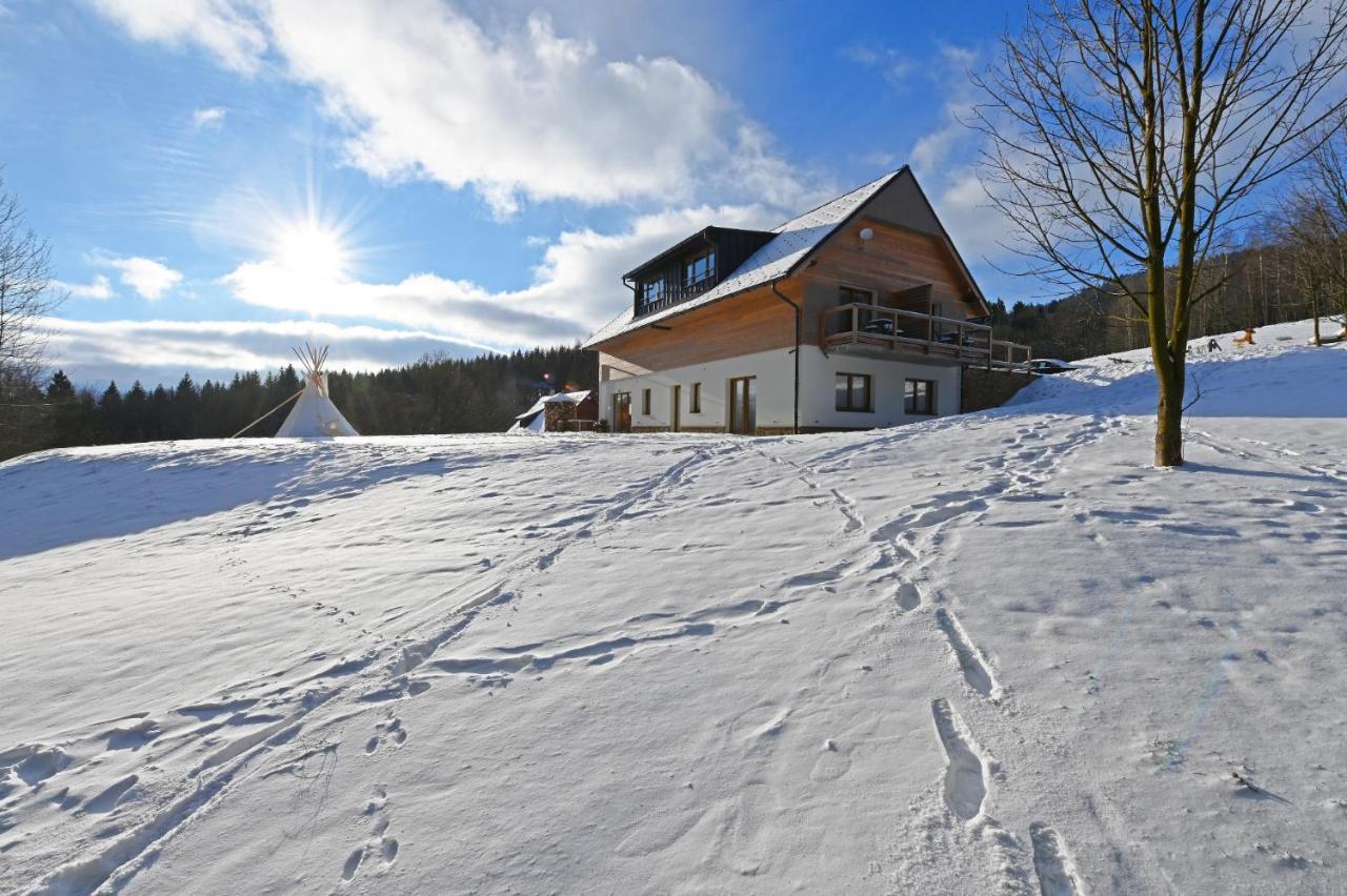 Apartmany Chata Vecernice Dolní Morava エクステリア 写真